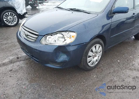 2003 Toyota Corolla Le z USA, uszkodzony, nr VIN 1NXBR38E93Z121327